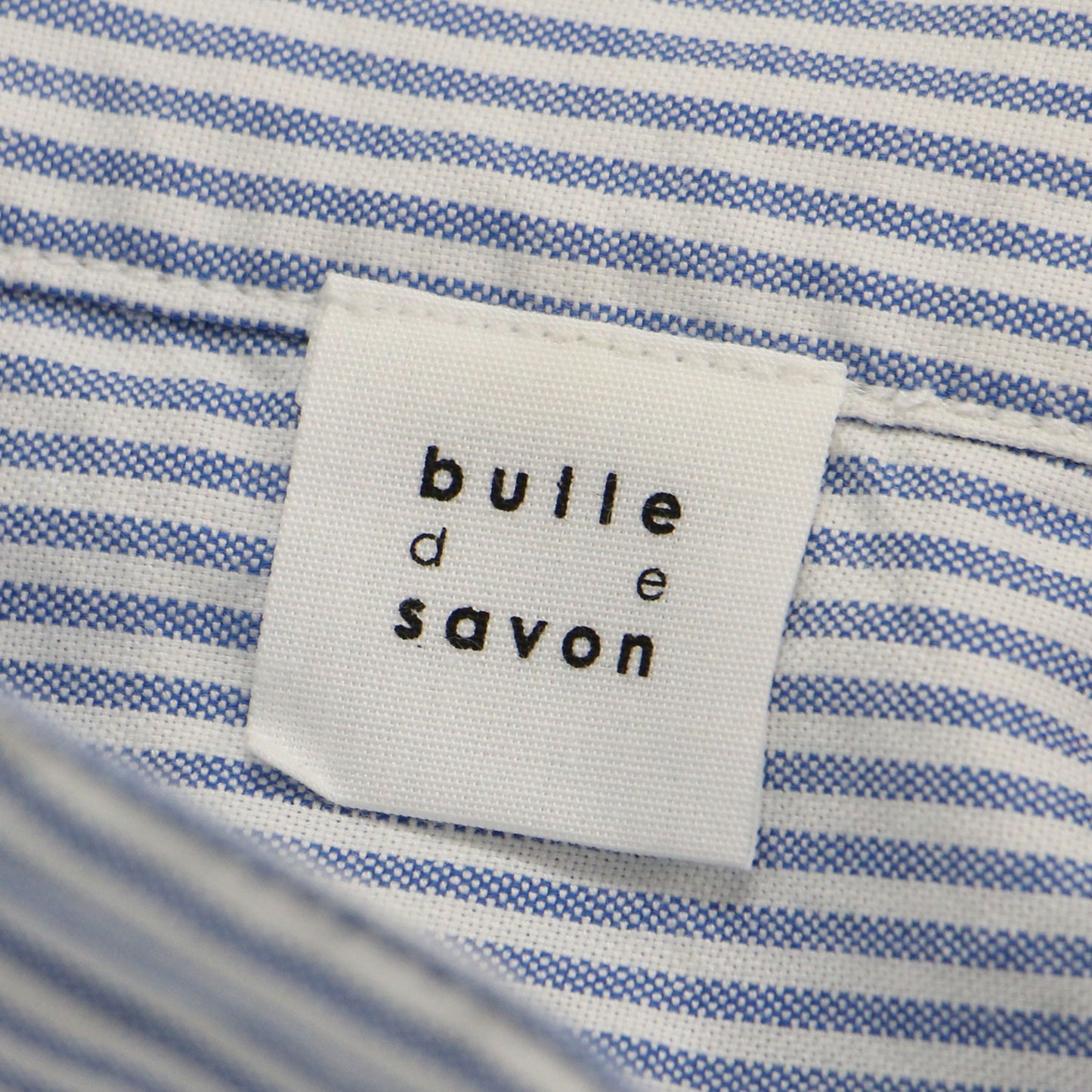 25春夏 オックス コック 半袖 ワンピース / ロング丈 ストライプ ワイド Aライン コットン