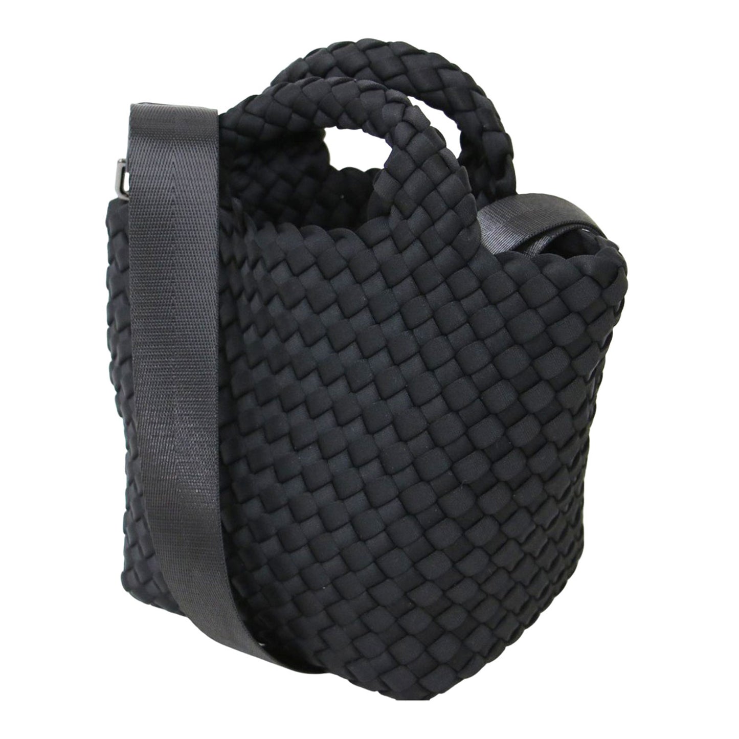 メッシュ ペティット トートバッグ / St Barths Petit Tote 編み込み ショルダー ストラップ 2WAY