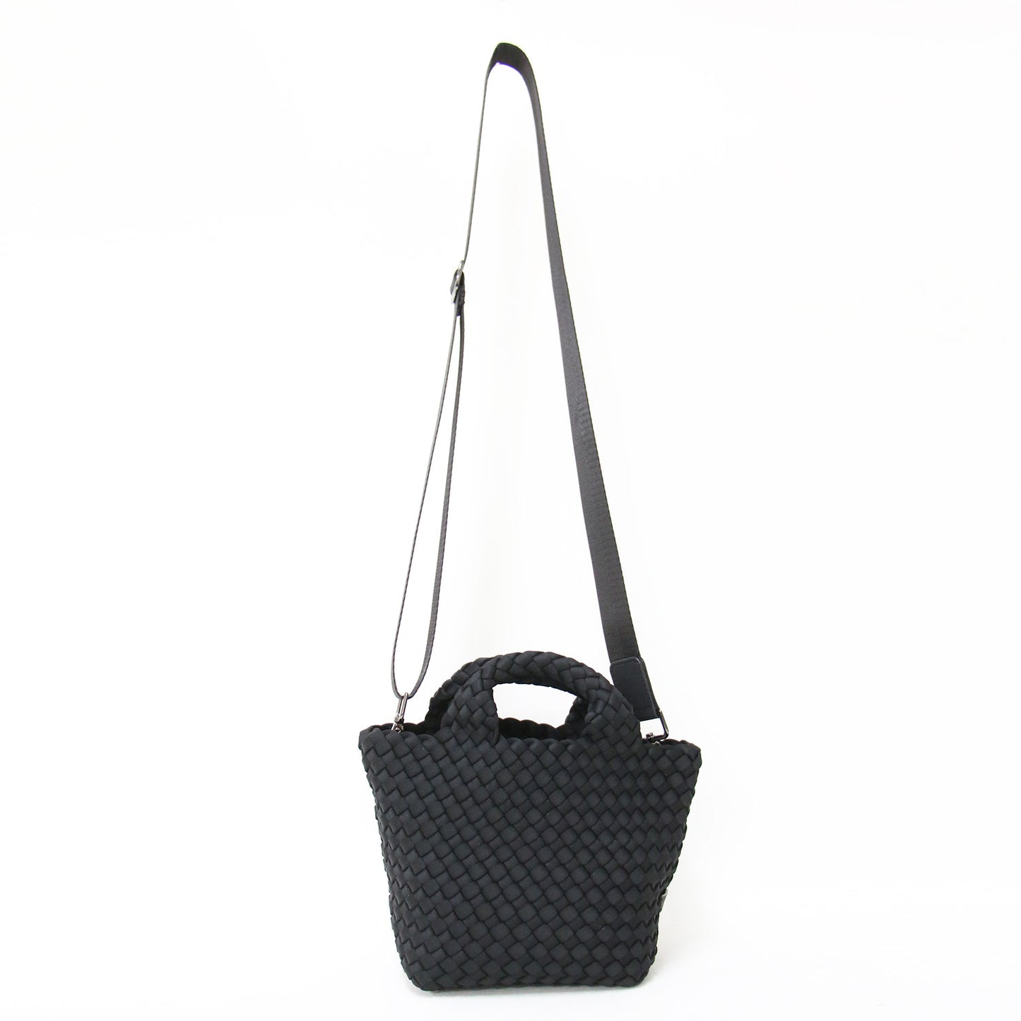 メッシュ ペティット トートバッグ / St Barths Petit Tote 編み込み ショルダー ストラップ 2WAY