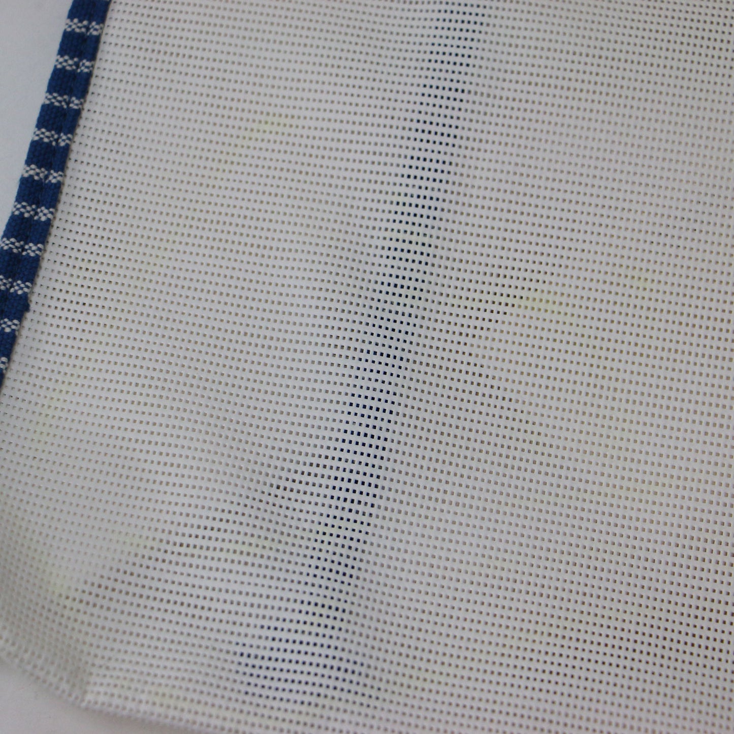 メッシュ トートバッグ / BIG CUBE ハンドバッグ ストライプ パイピング フリンジ