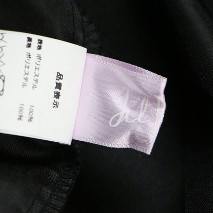 花柄 フレア スカート / ミディ丈 フラワープリント シフォン タック ウォッシャブル