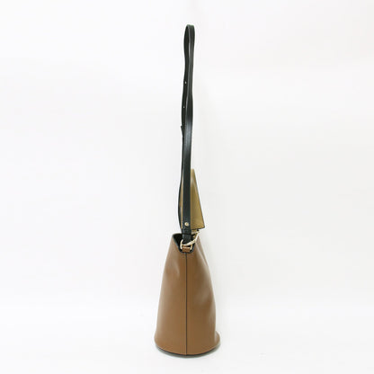 レザー 2WAY バケツ ハンドバッグ / SADDLERY LEATHER EQUESTRIAN BUCKET BAG ショルダーバッグ 牛革 イタリア製