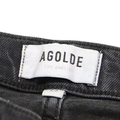 ストレート ダメージ デニム パンツ / スキニー 5ポケット ストレッチ コットン