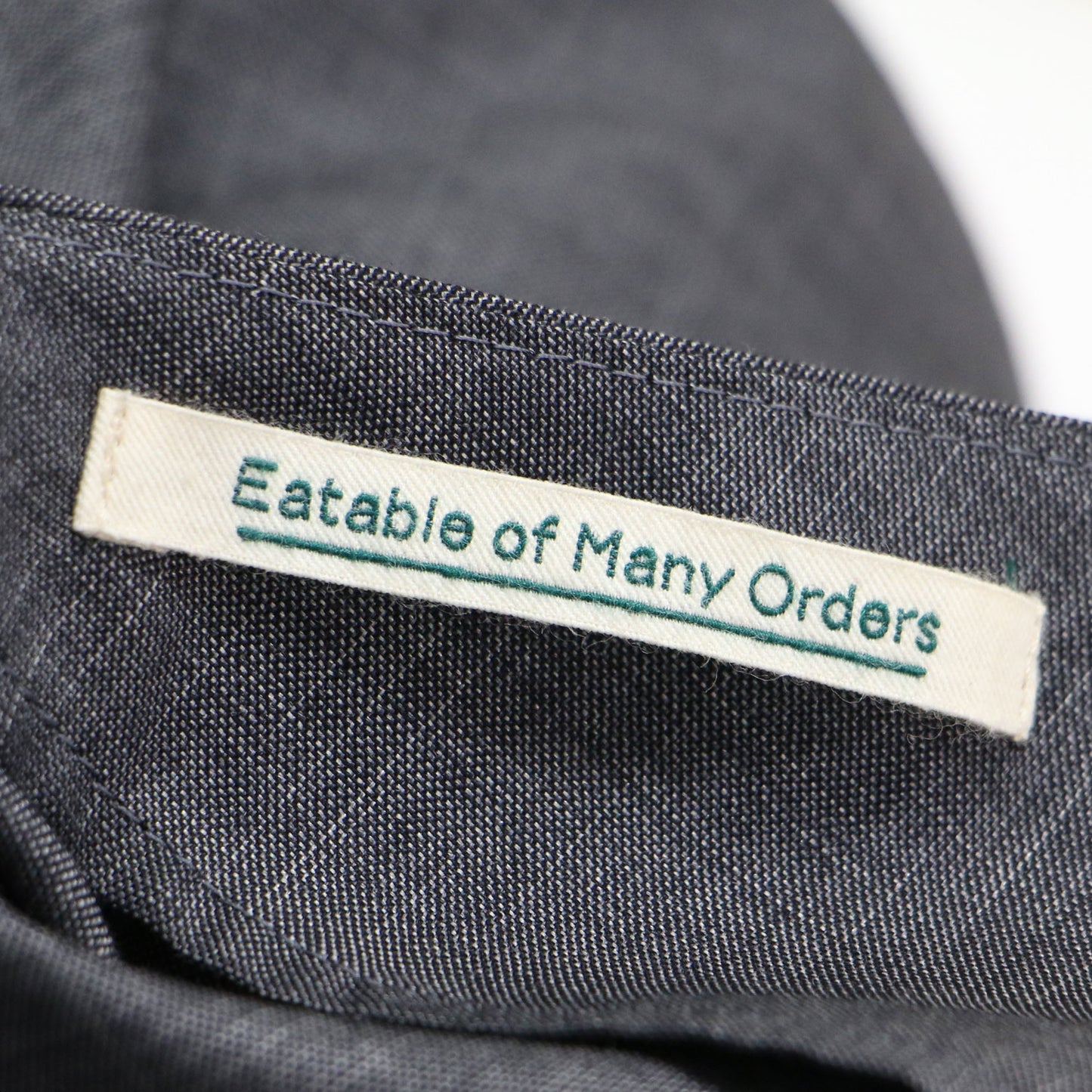 リボン Vネック オールインワン / サロペット パンツ ワイド ウール シルク