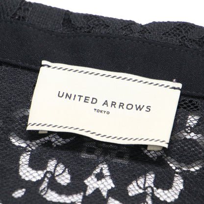 レース ドルマン ブラウス ダブルジャケット / 長袖 テーラード ワイド ウォッシャブル