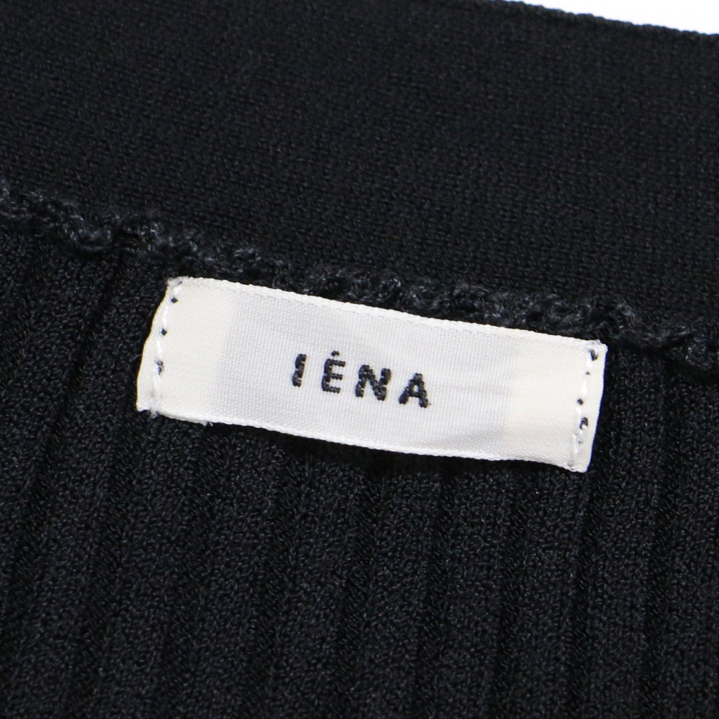 Vネック リブ カーディガン / ニット 長袖 レーヨン ナイロン ウォッシャブル