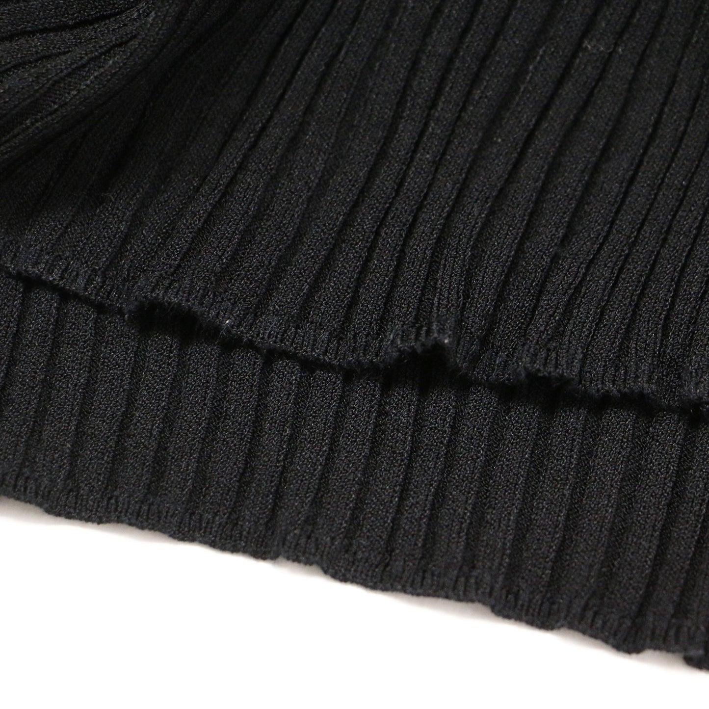 Vネック リブ カーディガン / ニット 長袖 レーヨン ナイロン ウォッシャブル