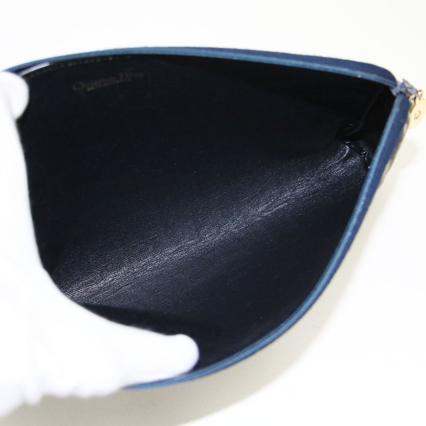 レザー キャンバス トロッター クラッチバッグ / ポーチ モノグラム ヴィンテージ フランス製