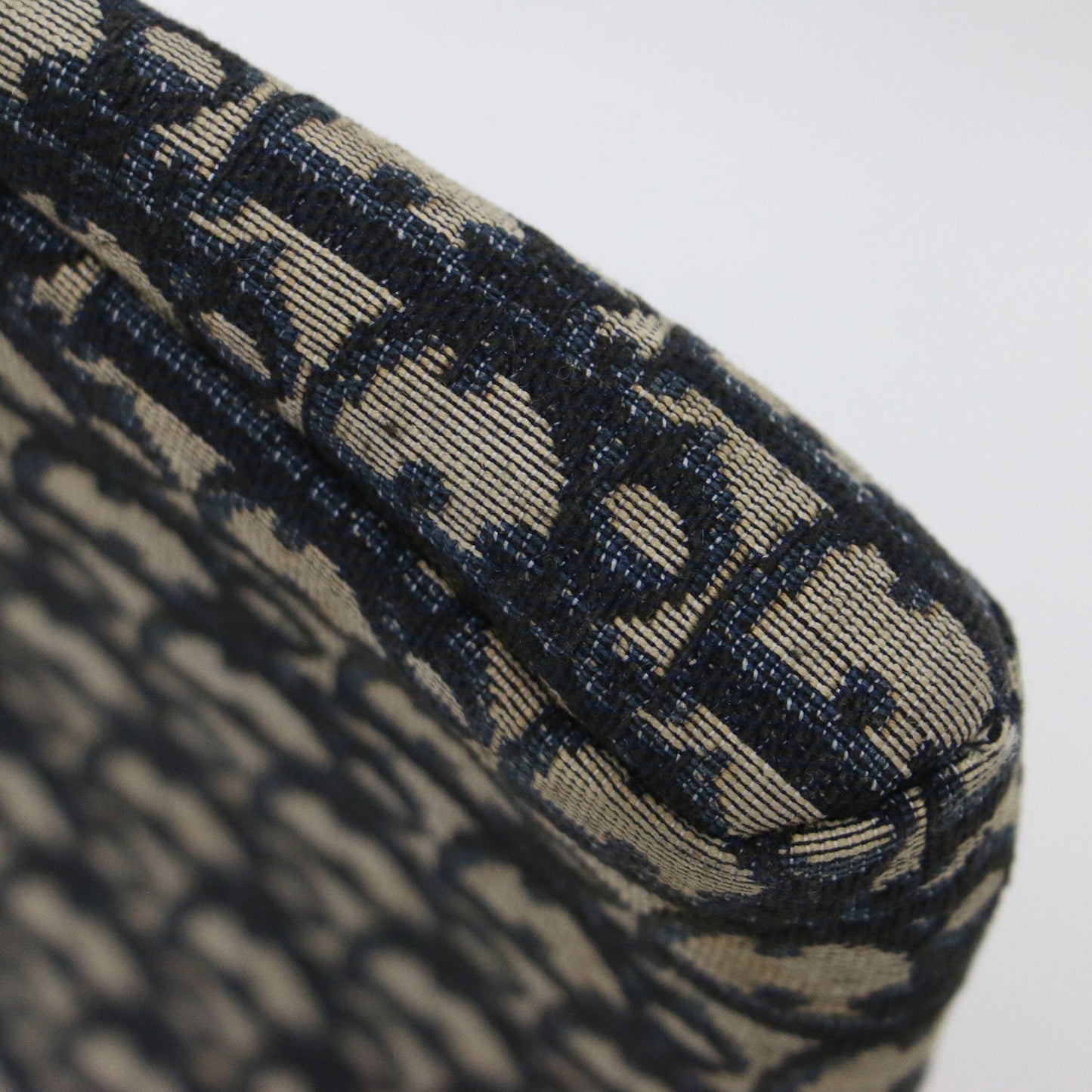 レザー キャンバス トロッター クラッチバッグ / ポーチ モノグラム ヴィンテージ フランス製