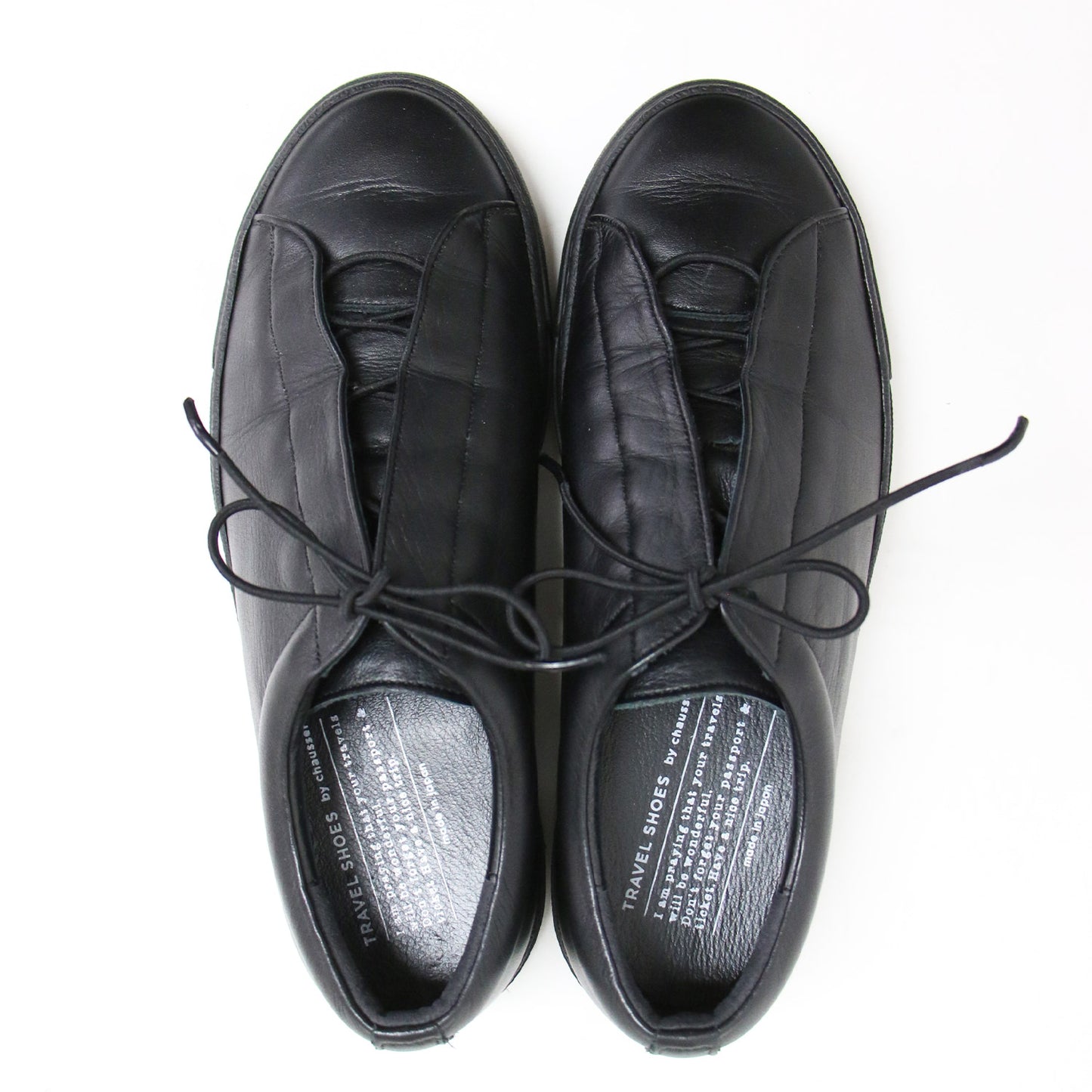 トラベル シューズ レザー スニーカー TR-013 / TRAVEL SHOES ローカット 防水 牛革