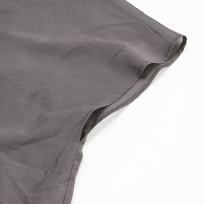 25春夏 ティアード ブラウス / シャツ 半袖 前開き エアリー ウォッシャブル