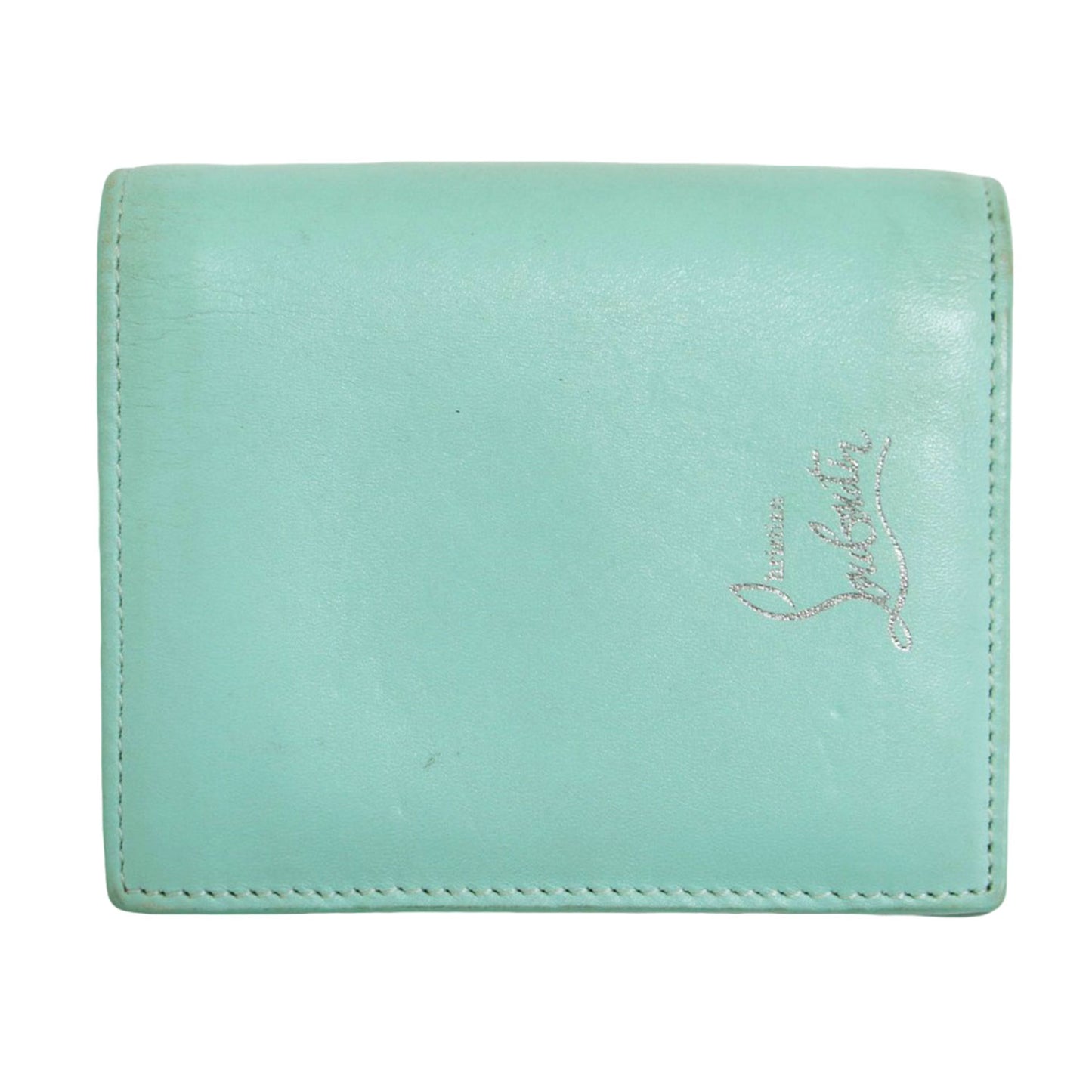 スパイク コンパクト ウォレット / 財布 2つ折り スタッズ レザー 本革