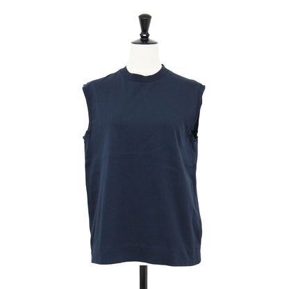 クルーネック ノースリーブ カットソー / タンクトップ コットン ウォッシャブル