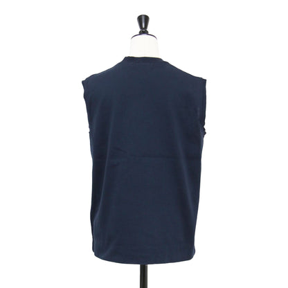 クルーネック ノースリーブ カットソー / タンクトップ コットン ウォッシャブル