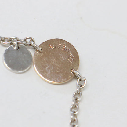 エルメス エクスリブリス ブレスレット / ロゴ K18PG SV925