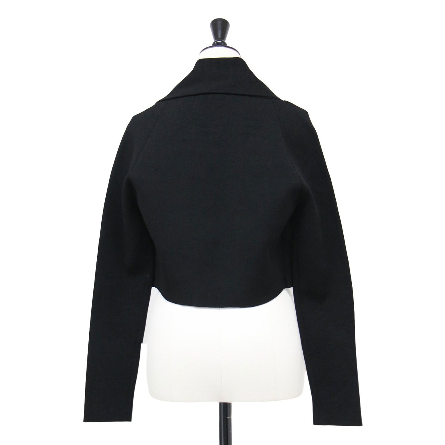 ショールカラー ニット ボレロ / カーディガン 長袖 ボタンレス