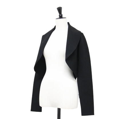 ショールカラー ニット ボレロ / カーディガン 長袖 ボタンレス