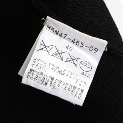 ショールカラー ニット ボレロ / カーディガン 長袖 ボタンレス