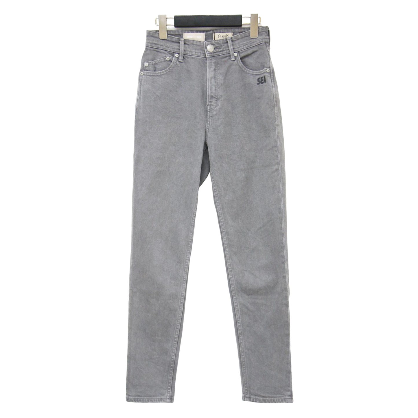 × WIND AND SEA ハイウエスト デニム パンツ 57111522 / High Waist RUTH ストレート 刺繍 ロゴ