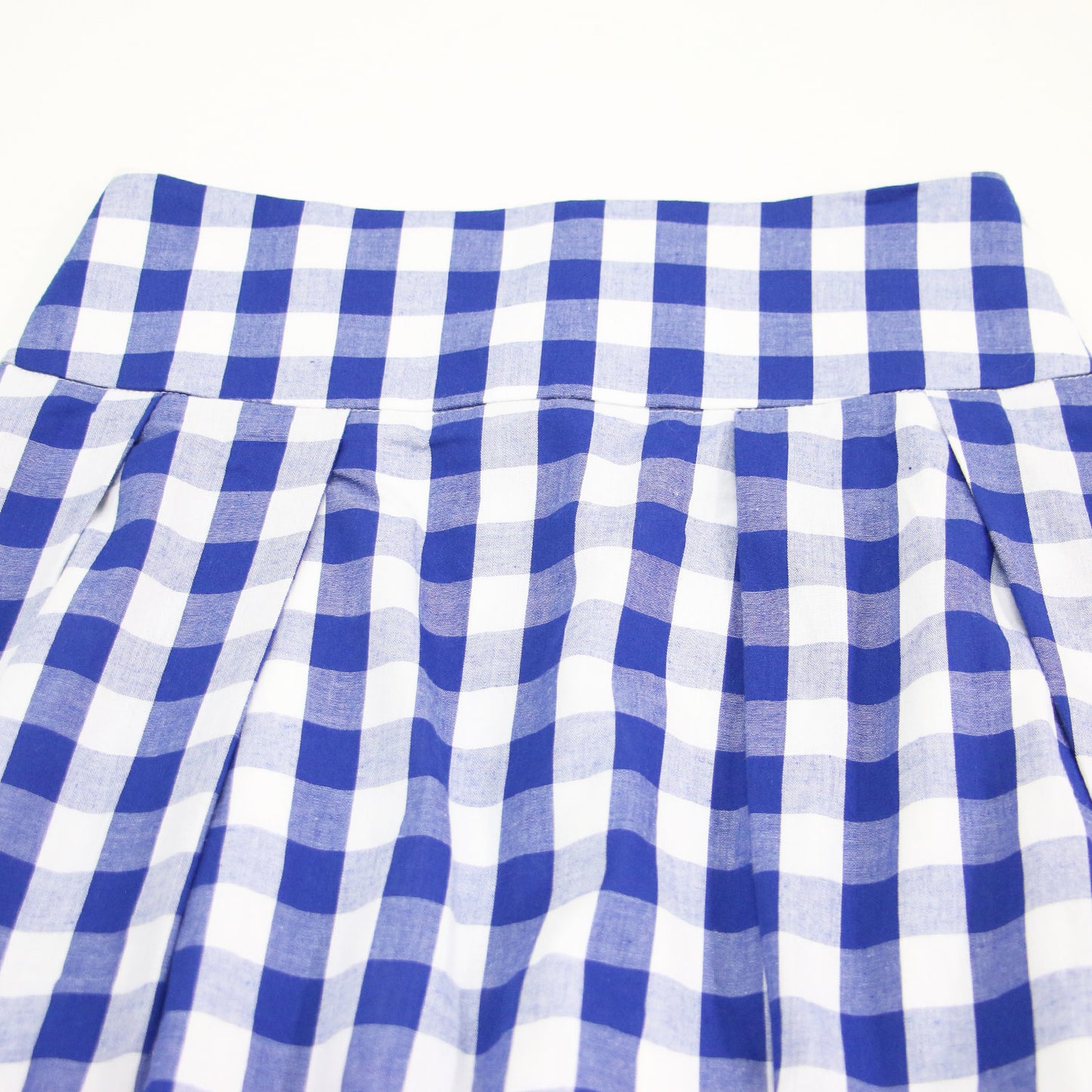24春夏 ギンガムチェック スカート / GINGHAM CHECK SKIRT マキシ丈 フレア Aライン