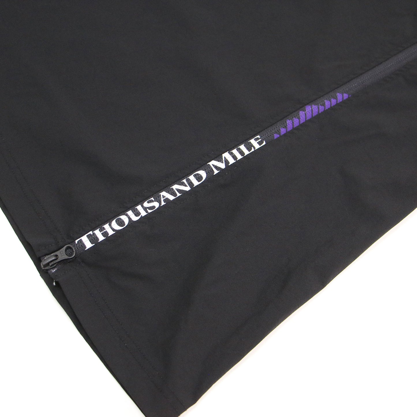 半袖 ナイロン ジップ ワンピース / SHORT SLEEVE DRESS ロング丈 Aライン ストレッチ