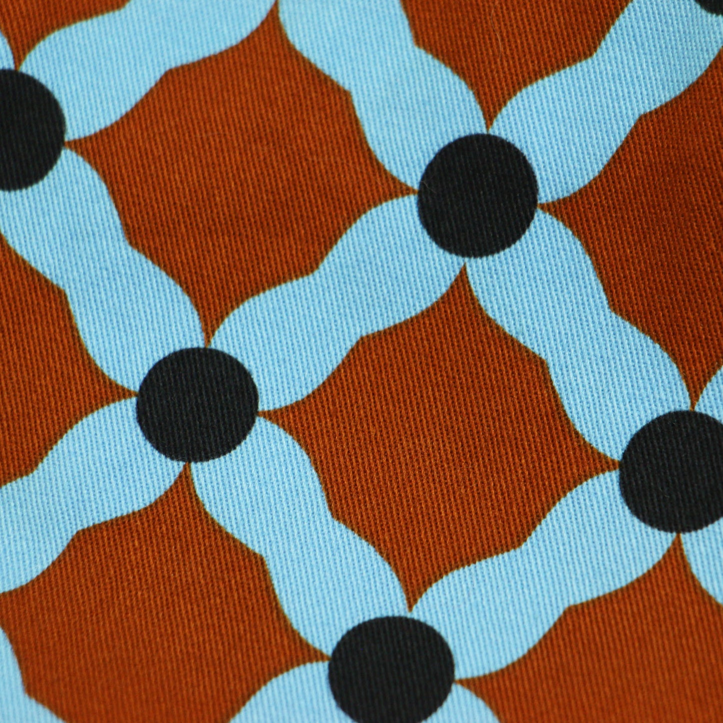 22春夏 ダイヤゴナル プリント マーメイドスカート / タイト ミモレ丈 スリット 総柄 コットン