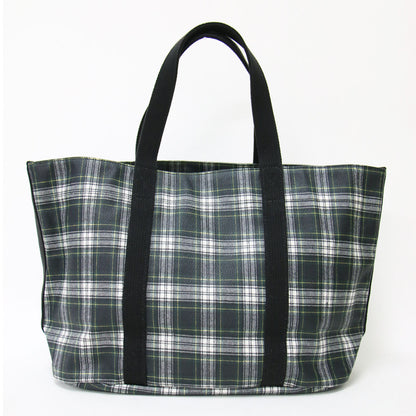 × UNITED ARROWS 別注 タイガー チェック トートバッグ / ハンドバッグ 肩掛け 刺繍