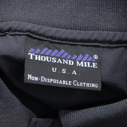 23春夏 ノースリーブ ポロ ワンピース / NO SLEEVE POLO OP ロング丈 フレア Aライン ロゴ 撥水加工