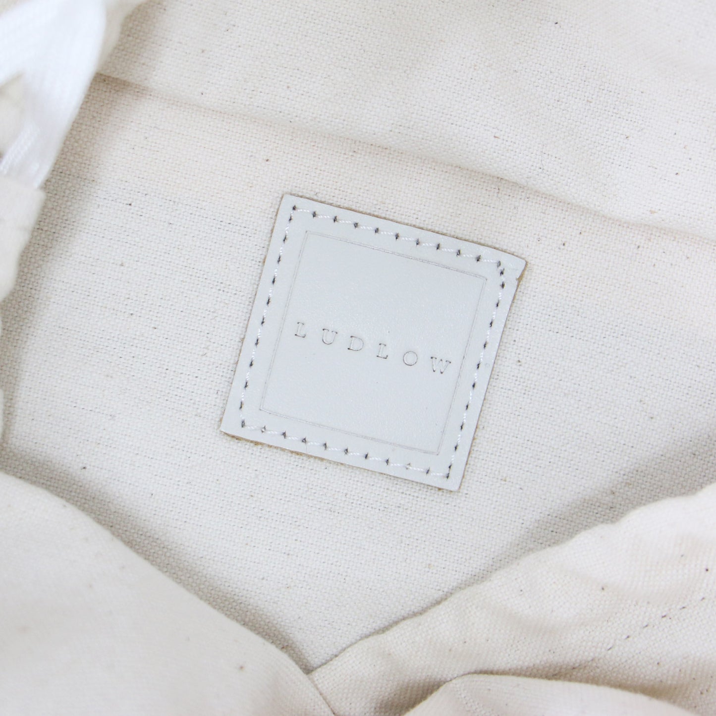 レザートリム コーデュロイ トートバッグ / ハンドバッグ コットン 牛革