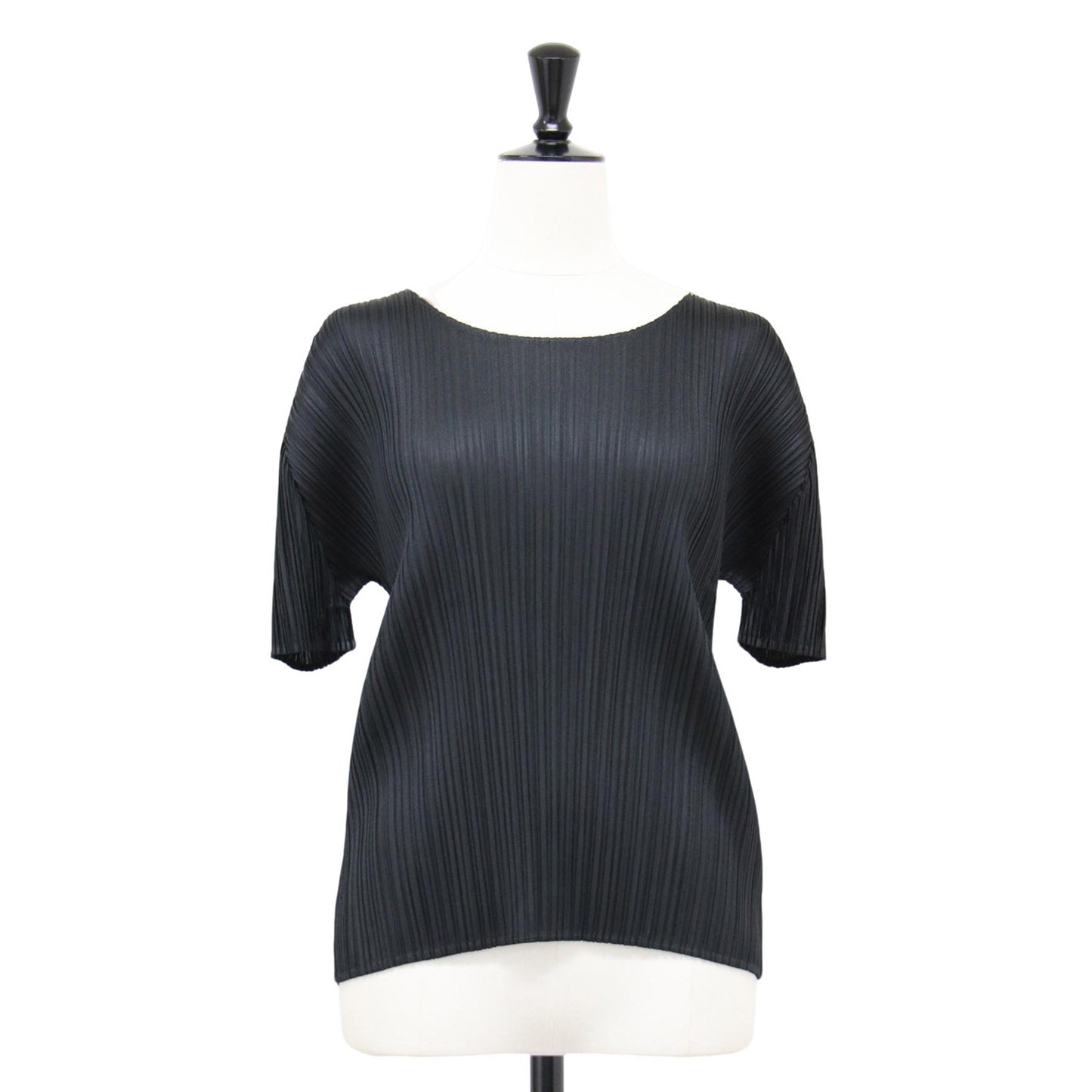 半袖 プリーツ カットソー PP55-JK103 / BASICS プルオーバー ウォッシャブル