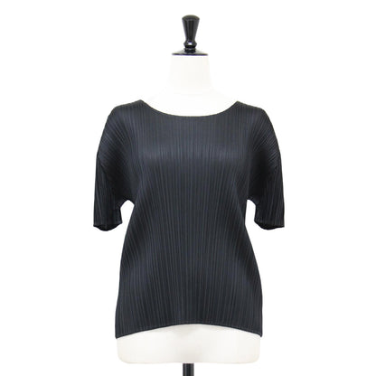 半袖 プリーツ カットソー PP55-JK103 / BASICS プルオーバー ウォッシャブル