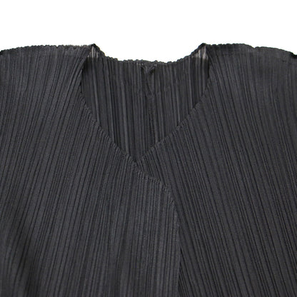 ベーシック プリーツ カーディガン PP55-JA109 / BASICS 長袖 ロング丈 ウォッシャブル