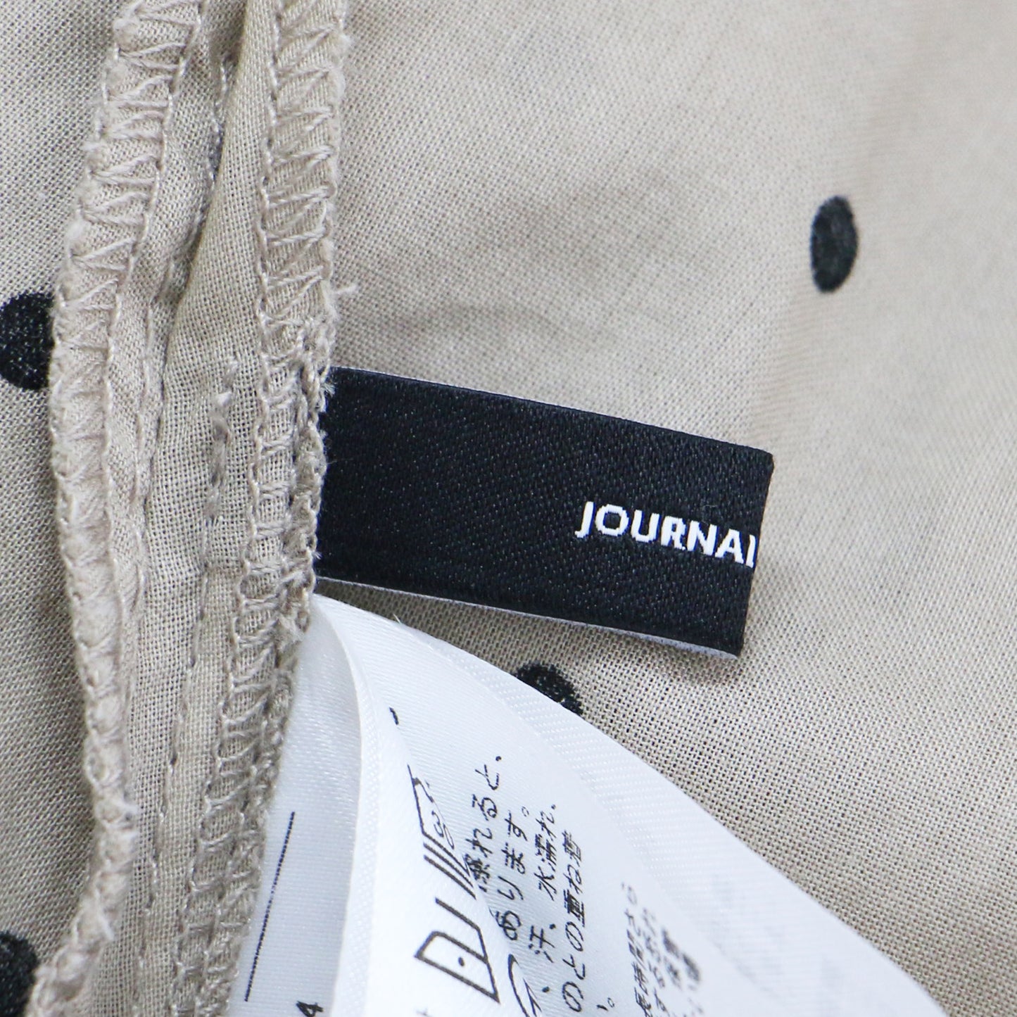 ドット フリル ブラウス / ノースリーブ シアー ギャザー ボリューム袖 コットン