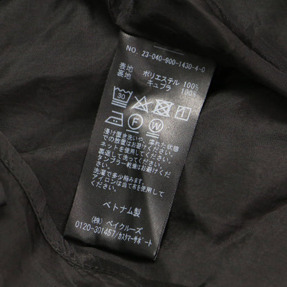 23秋冬 小花柄 プリント ドレス / ワンピース Vネック 長袖 マキシ丈