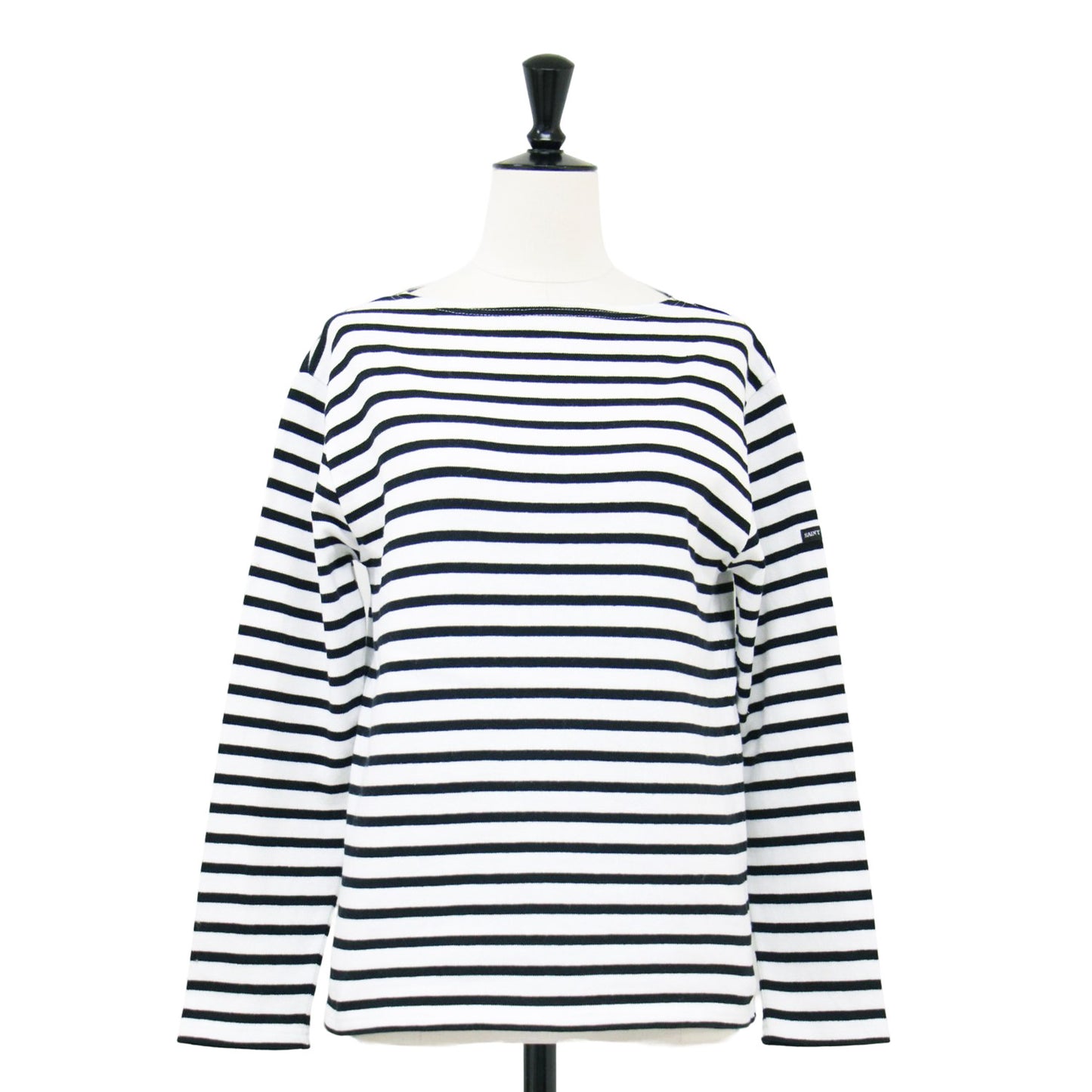 ウエッソン ボーダー バスクシャツ / カットソー Tシャツ ボートネック 長袖 コットン