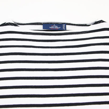 ウエッソン ボーダー バスクシャツ / カットソー Tシャツ ボートネック 長袖 コットン