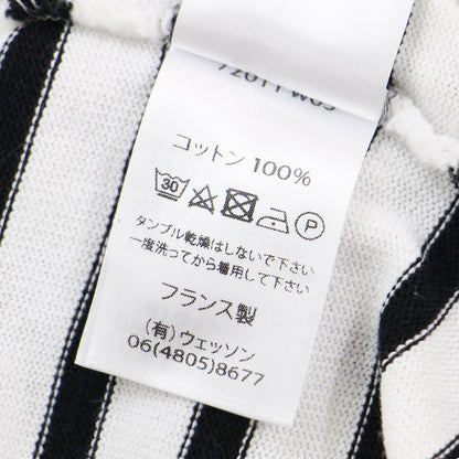 ウエッソン ボーダー バスクシャツ / カットソー Tシャツ ボートネック 長袖 コットン
