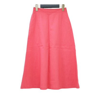 25春夏 ロング フレア スカート / Lush Linen Esly Skirt ストレッチ レーヨン リネン ウォッシャブル