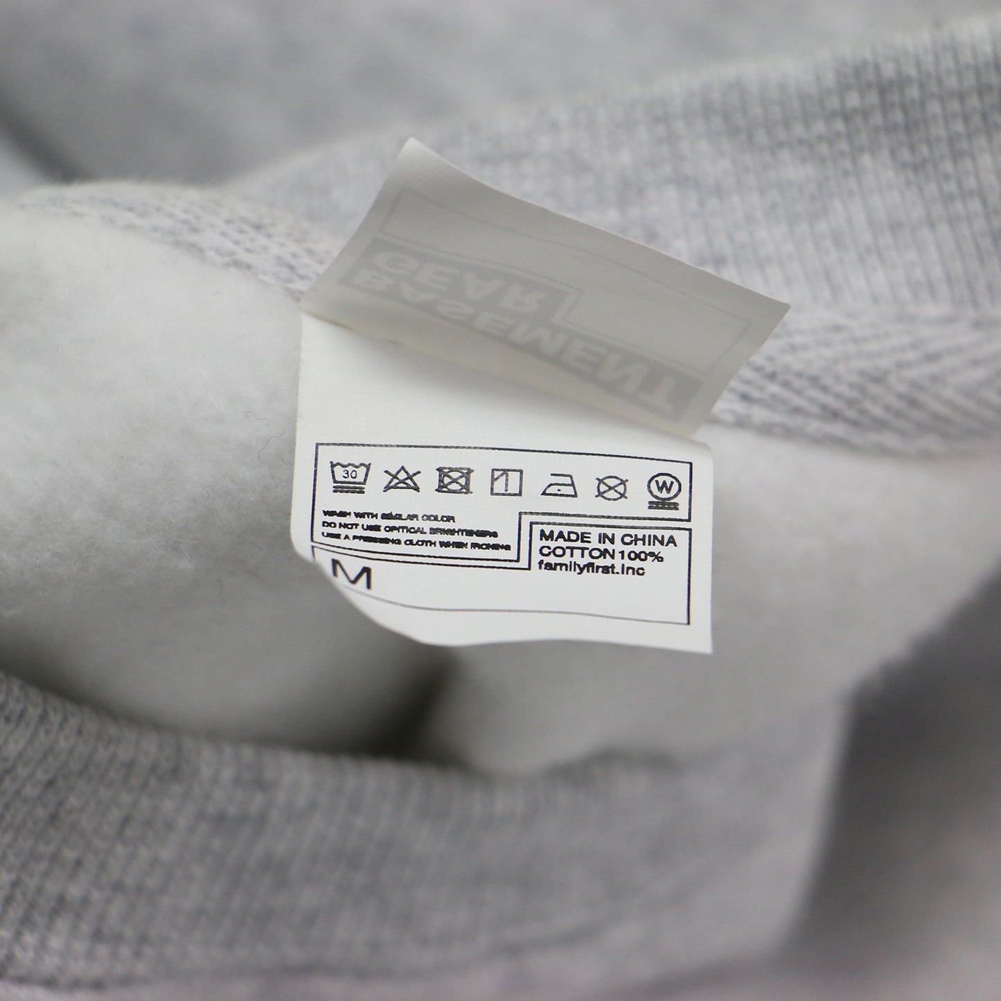 24秋冬 クルーネック ロングスリーブ スウェット / 15oz Garment Dye CrewSweat プルオーバー ワイド ユニセックス
