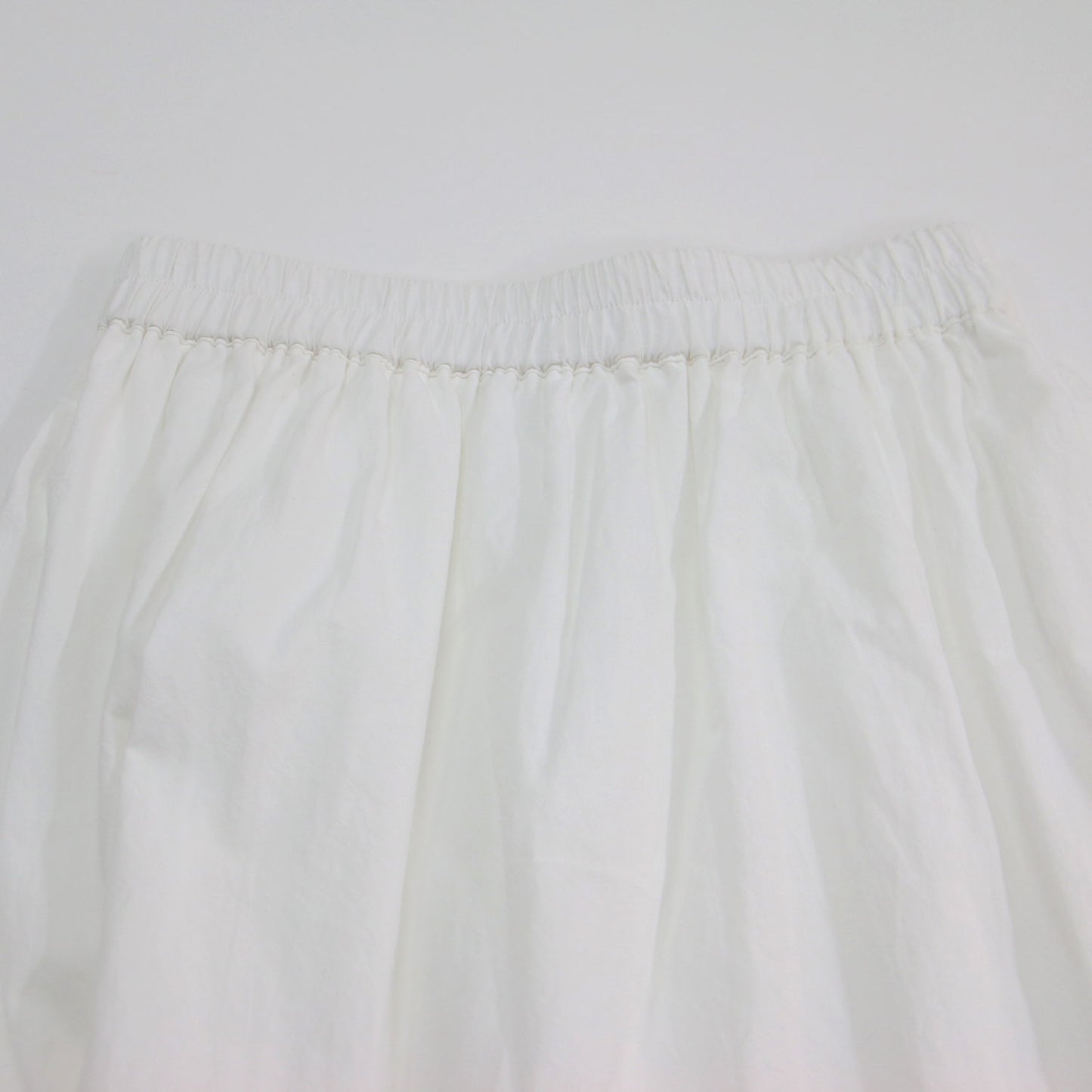 25春夏 × HAPPY PLUS STORE 別注 ヘムレース コットン スカート / HEM LACE COTTON SKIRT ロング丈 ティアード ウエストゴム 刺繍
