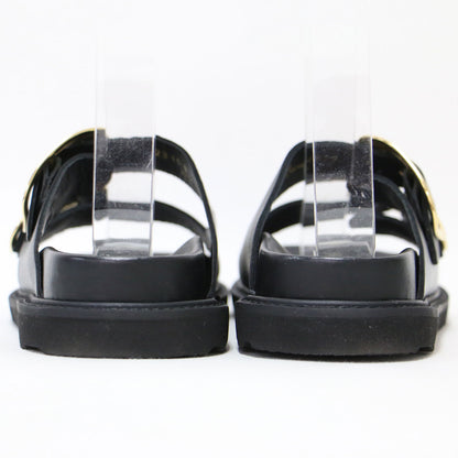 ビッグ ダブルバックル サンダル / BIG DOUBLE BUCKLE SANDALS レザー 本革