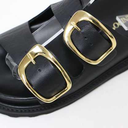 ビッグ ダブルバックル サンダル / BIG DOUBLE BUCKLE SANDALS レザー 本革