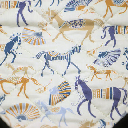 BRUNDON リバティ フード付き キルティングコート / LIBERTY 長袖 ロング丈 Aライン 撥水加工 50周年記念限定