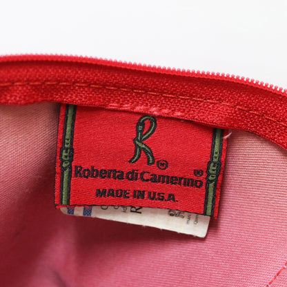 総柄 レザー トート ハンドバッグ / トラベルバッグ 肩掛け アメリカ製