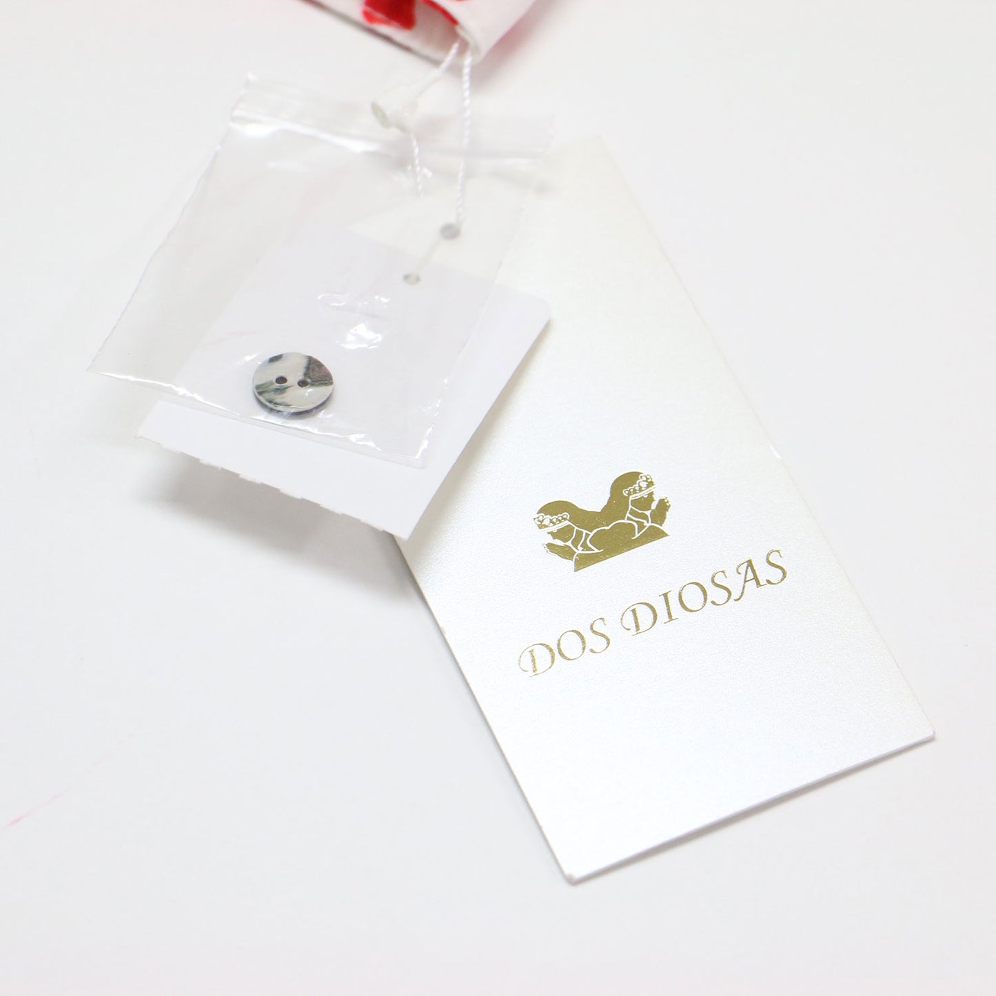 ボトルネック ハート柄 ブラウス / プルオーバー 長袖 タック ウォッシャブル