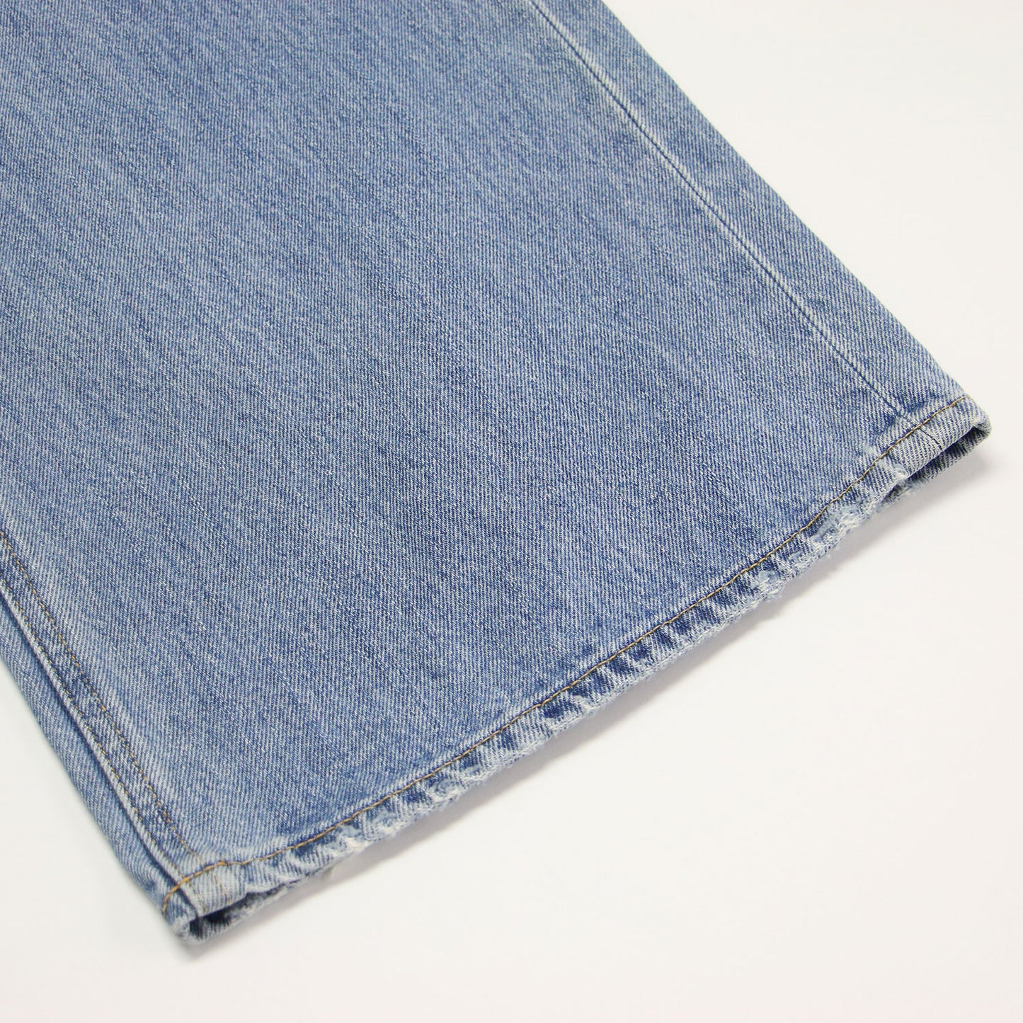 24春夏 クロスウエスト ワイド ストレート デニム パンツ / CROSS WAIST WIDE STRAIGHT コットン