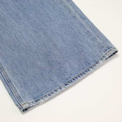 24春夏 クロスウエスト ワイド ストレート デニム パンツ / CROSS WAIST WIDE STRAIGHT コットン