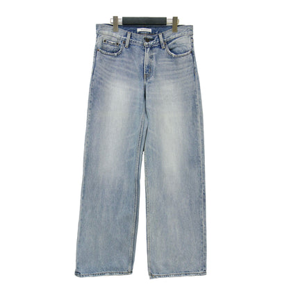 ヴィンテージ風 ローライズ デニム パンツ / 90S LOWRISE LOOSE STRAIGHT ストレート フルレングス コットン