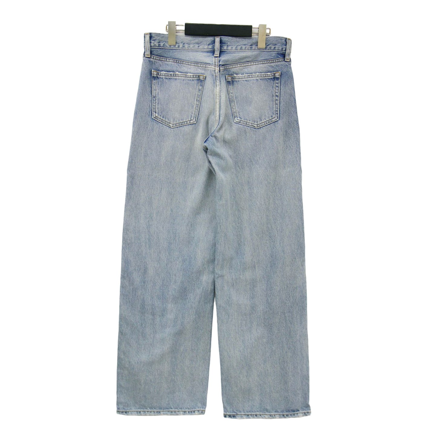 ヴィンテージ風 ローライズ デニム パンツ / 90S LOWRISE LOOSE STRAIGHT ストレート フルレングス コットン