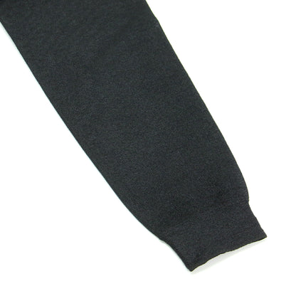 24秋冬 ナイロン ブライトシアー クルーネック ニット / プルオーバー 長袖 ワイド